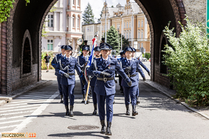 kąpania honorowa maszerująca do rynku