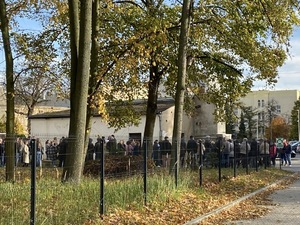 ewakuacja osób ze starostwa