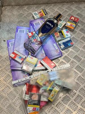 skradzione artykuły spożywcze