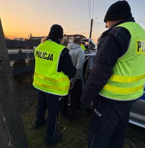 zatrzymany nietrzeźwy wraz z policjantami