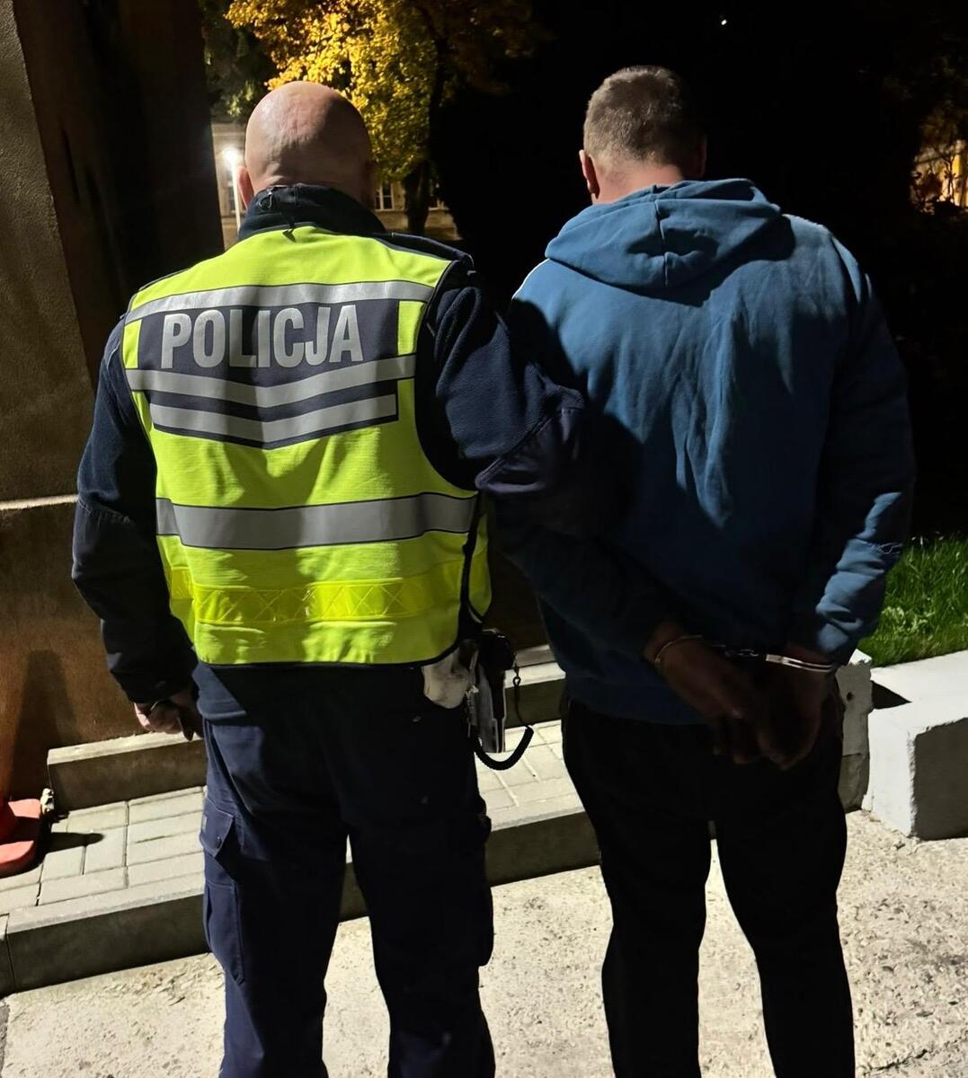 Nietrzeźwy kierowca z zakazem prowadzenia zatrzymany w Kluczborku